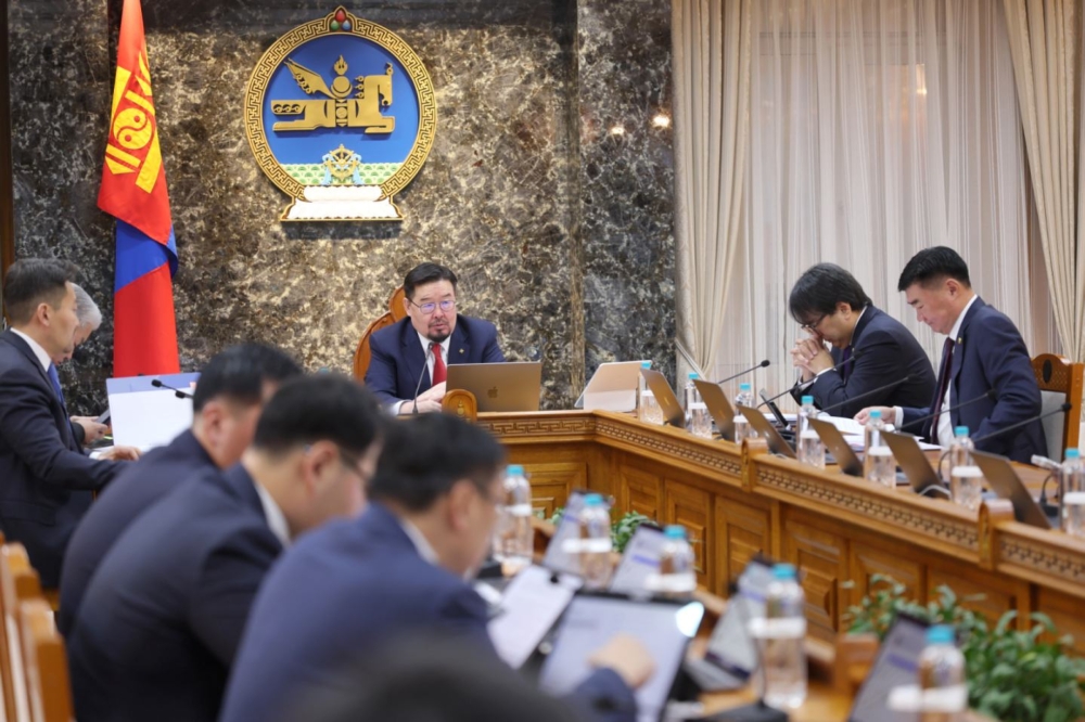 Засгийн газрын ээлжит хуралдаанаар дараах асуудлуудыг хэлэлцэн шийдвэрлэлээ