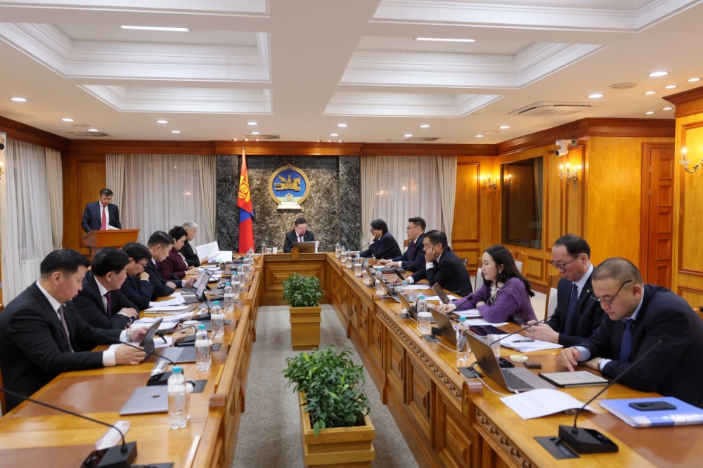 Засгийн газрын ээлжит хуралдаанаар дараах асуудлуудыг хэлэлцэн шийдвэрлэлээ