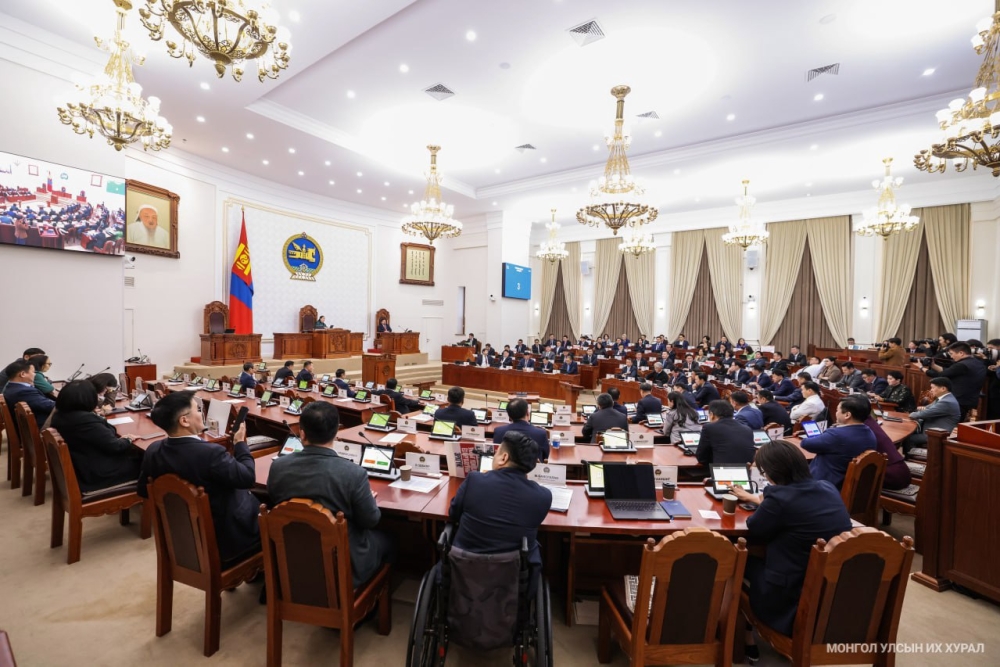 “Монгол Улсын Ерөнхий сайдыг огцруулах тухай” Улсын Их Хурлын тогтоолыг баталлаа