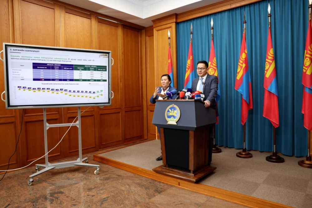 Биржийн нүүрсний экспорт 739 мянган тонн болж өсжээ